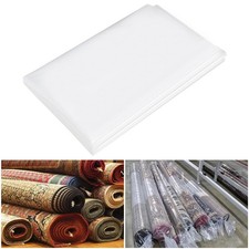 Rug Storage Bag, Fit for Rolled Rug up to 10'x 14', Large Plastic Rug Bag Cle...