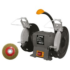 Titan Bench Grinder  Brushless LED Eye Shields 200mm 400W 240V- TODAY ONLY 40gbp