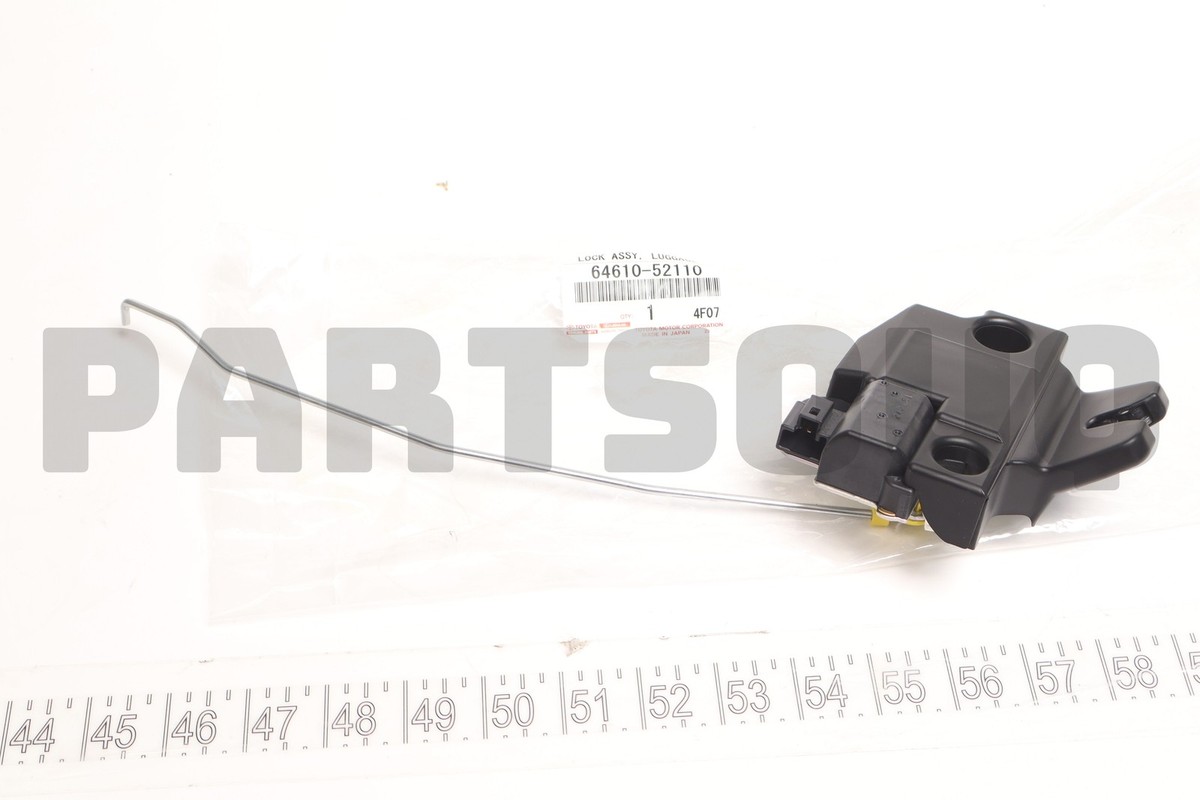 TOYOTA CAR LOCK 未使用 6461052110 Genuine Toyota LOCK ASSY, LUGGAGE COMPARTMENT DOOR