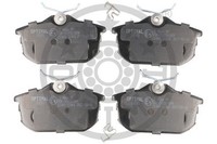 Optimal BP-10093 BremsklöTze, BremsbeläGe Hinten FüR Mitsubishi Carisma (Da_)