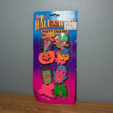 90s Lisa Frank Halloween Party Favors 8 Ghoul...