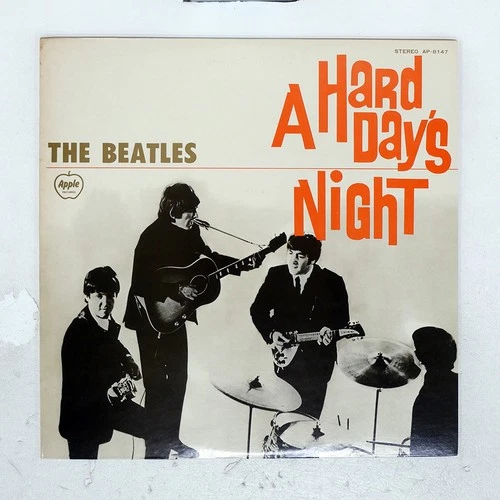 BEATLES A HARD DAY'S NIGHT APPLE AP8147 Japan VINYL LP