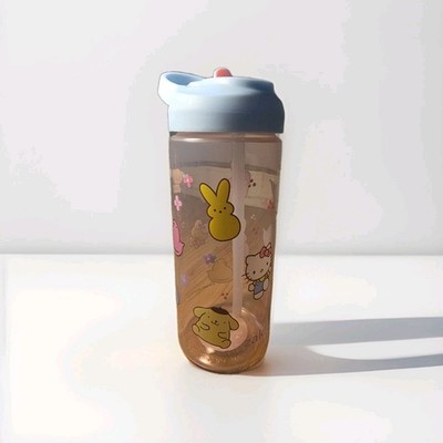 Sanrio Hello Kitty Kuromi My Melody Cinnamoroll Peeps Easter Water Bottle 16oz