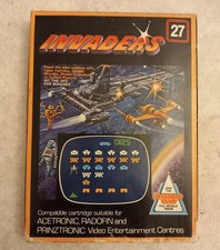 Vintage Acetronic Radofin 1292 & Prinztronic Microprocessor System Invaders 27