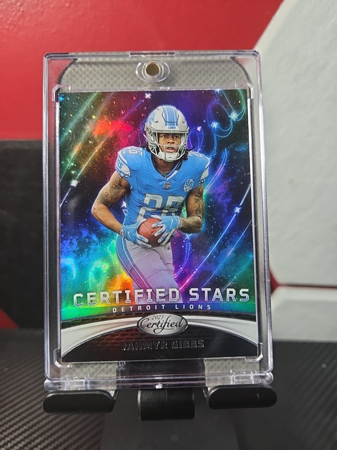 JAHMYR GIBBS 2023 Certified RC Certified Stars Detroit Lions Rookie RB #CS-16