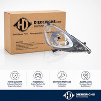 Hauptscheinwerfer Rechts Diederichs 5241080 FÜR Honda
