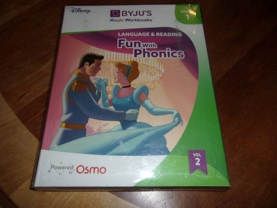 Byju's Disney Magic Workbook Language & Reading  Fun with Phonics grade 1 vol 2