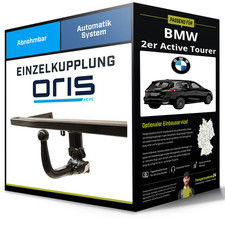 Abnehmbare Anh�ngerkupplung f�r BMW 2er Active Tourer 13-21 Typ F45 Oris NEU