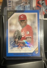 2022 Topps Gallery - Rookie Autographs Hunter Greene #RA-HG Blue /50 (AU, RC)