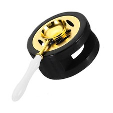 White/Black Wax Stamp Seal Kit Wax Seal Warmer with Melting Spoon for Stamp DIY
