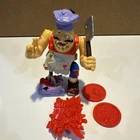 Vintage TMNT 1990 Pizza Face COMPLETE Action Figure Teenage Mutant Ninja Turtles