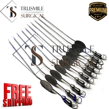 OR Grade Set Of 10 Baron Frazier Suction Tubes 5 FR 1.7 mm Neuro ENT