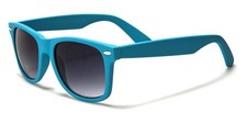 Classic Style Teal Frame Gradient Lens Unisex Sunglasses UV400 Sun Protection