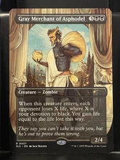 Gray Merchant of Asphodel # 7 MTG SLD Secret Lair Countdown Kit 2025 NM