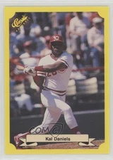 1987 Classic Update Yellow Travel Edition Kal Daniels #130 0c4