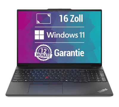 Lenovo ThinkPad E16 Gen 2 16'' Ultra 5-125U 16GB 512GB SSD 1920x1200 Win11Pro
