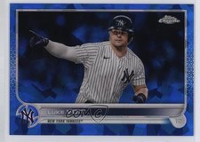 2022 Topps Chrome Sapphire Luke Voit #445 0y59