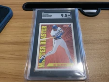SGC 9.5 1991 Score Master Blaster #692 Bo Jackson Kansas City Royals