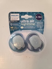 NIP 2 Philips Advent Ultra Air Baby Pacifiers 6-18M