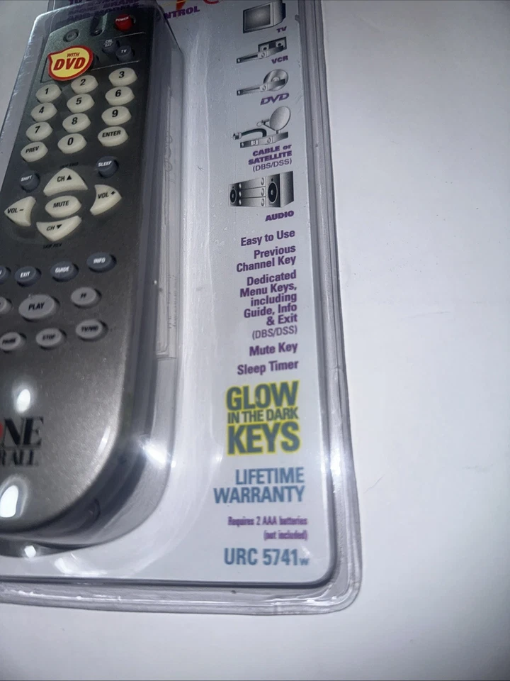 One-For-All URC-5741w Universal Remote Control w/ Audio System Control - Image 2 of 4
