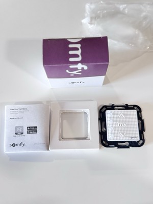 SOMFY SMOOVE 4 RTS II Remote | 4-Channel Wall Switch | FCC Certified 