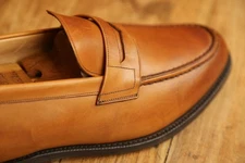 Church's Darwin Tan Brown Leather Shoes Penny Loafers Men's UK 12 G EU 46 US 13