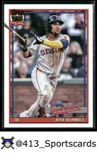 2026 Topps Series 1 José Ramírez 1991 Topps 35th Anniversary Guardians #T91-69