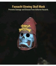    Fallout 76    Fasnacht Glowing Skull Mask PS4
