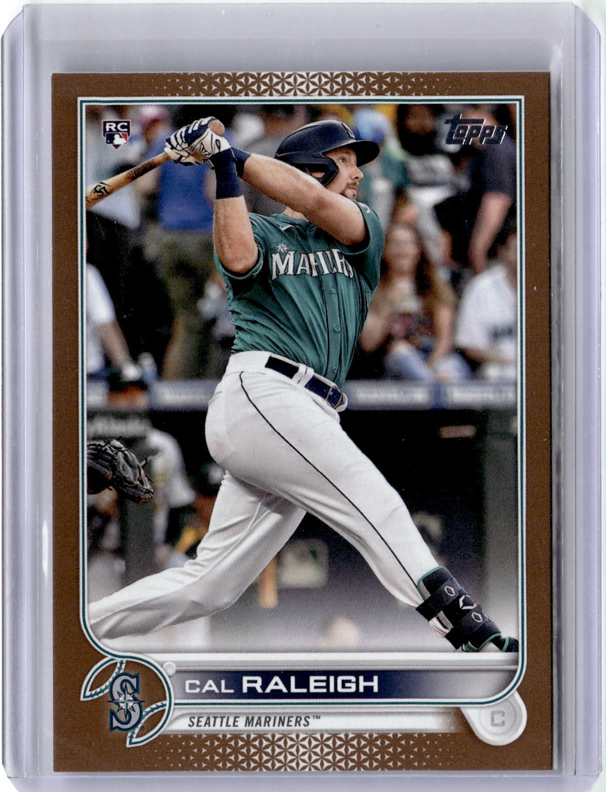 2022 Topps #277 Cal Raleigh Gold #/2022