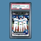 2025 Topps Now - Shohei Ohtani, Yoshinobu Yamamoto, Roki Sasaki PSA 9