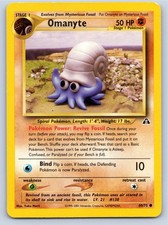 2001 POKEMON NEO DISCOVERY OMANYTE 60/75 UNLIMITED C NM A97891 FREE S&H on eBay