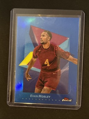 🔥Evan Mobley 2024-25 Topps Finest #17 Blue Refractor 119/175