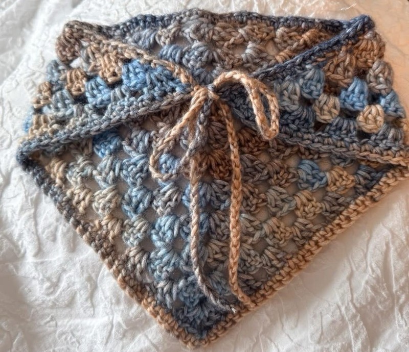 Crocheted Bandana