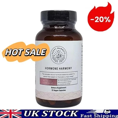 Happy Mammoth Hormone Harmony Natural Hormonal Support for Women 2026Hot&