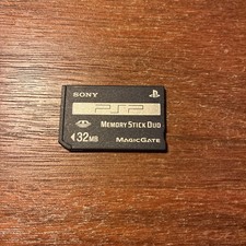 Sony PSP 32MB Memory Stick Duo MagicGate Card Authentic