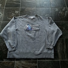 Vintage 90 s Disney EEyore Grey Embroidered Crewneck Size XL