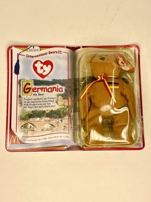 TY McDonald s Teenie Beanie Babies 2000 International Bears II:Germania the Bear