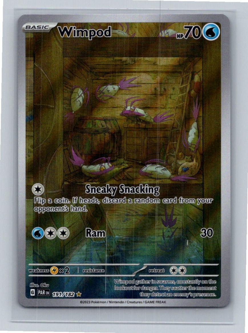Wimpod - Illustration Rare SV04: Paradox Rift 191/182 NM