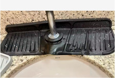 Kitchen Silicone Sink Faucet Mat Splash Guard for Sink