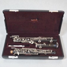 Yamaha YOB-422 Oboe Full Auto Octave Grenadilla Wood Silver Keys w/ Case Tested