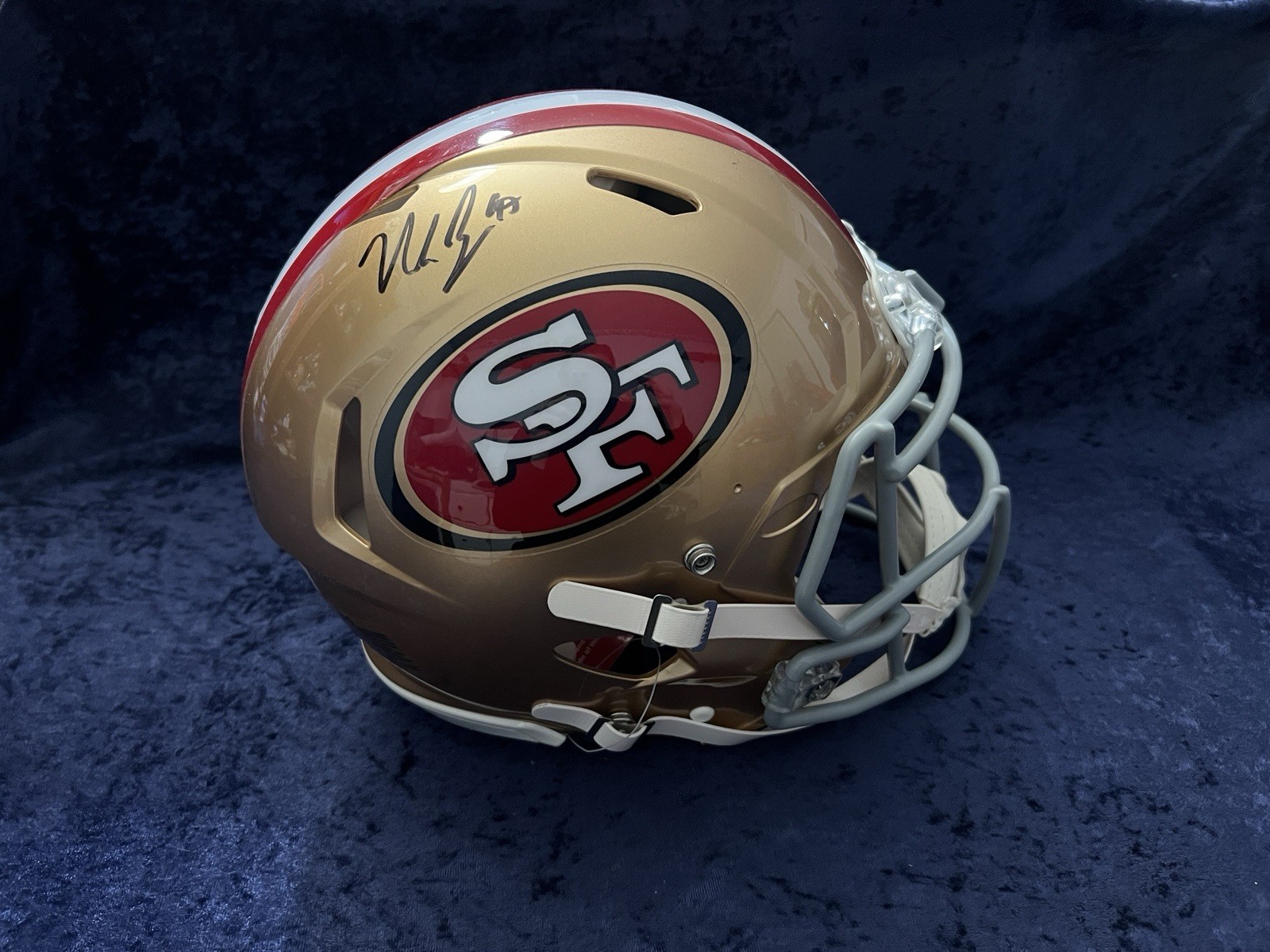 Nick Bosa Autographed Signed San Francisco 49ers - Authentic NFL Helmet Beckett Authenticated - 49ers 