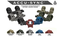 UTG ACCU-SYNC 30 mm High Profile 50 mm Offset Picatinny Rings
