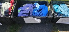 Huge lot bundle bin of boys large 10 12 clothes