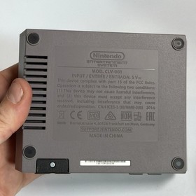Nintendo Classic Mini Entertainment System NES Video Game Console CLV-001 Tested