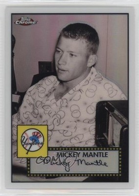 2007 Topps Chrome The Story White Refractor 178/200 Mickey Mantle #MMS3 HOF n1u