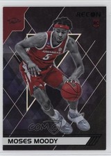 2021-22 Panini Chronicles Draft Picks Recon Black Moses Moody #131 5fq