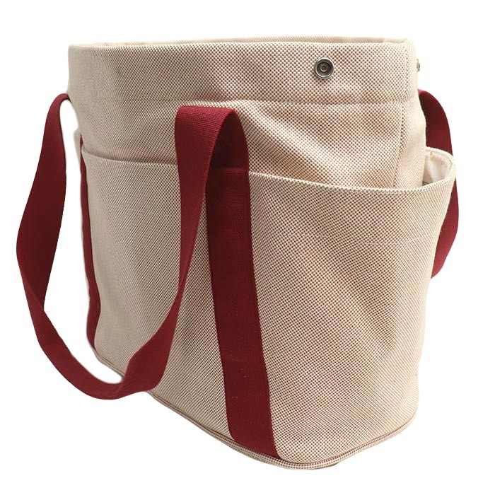Hermes Cabriol Mother's Bag Tote Red Ladies image 2