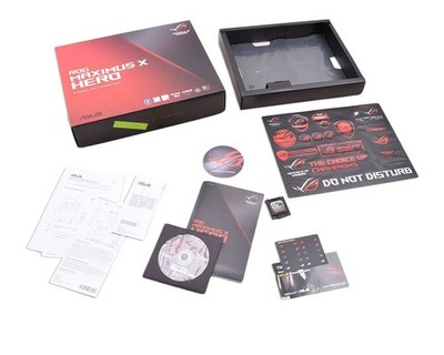 Original ASUS ROG Maximus X Hero Gaming Motherboard Karton Verpackung OVP