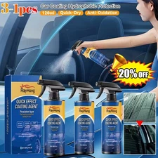 Car Coating Spray,Quick Effect Coating Agent,Car Scratch Wax Polish Spray Liquid