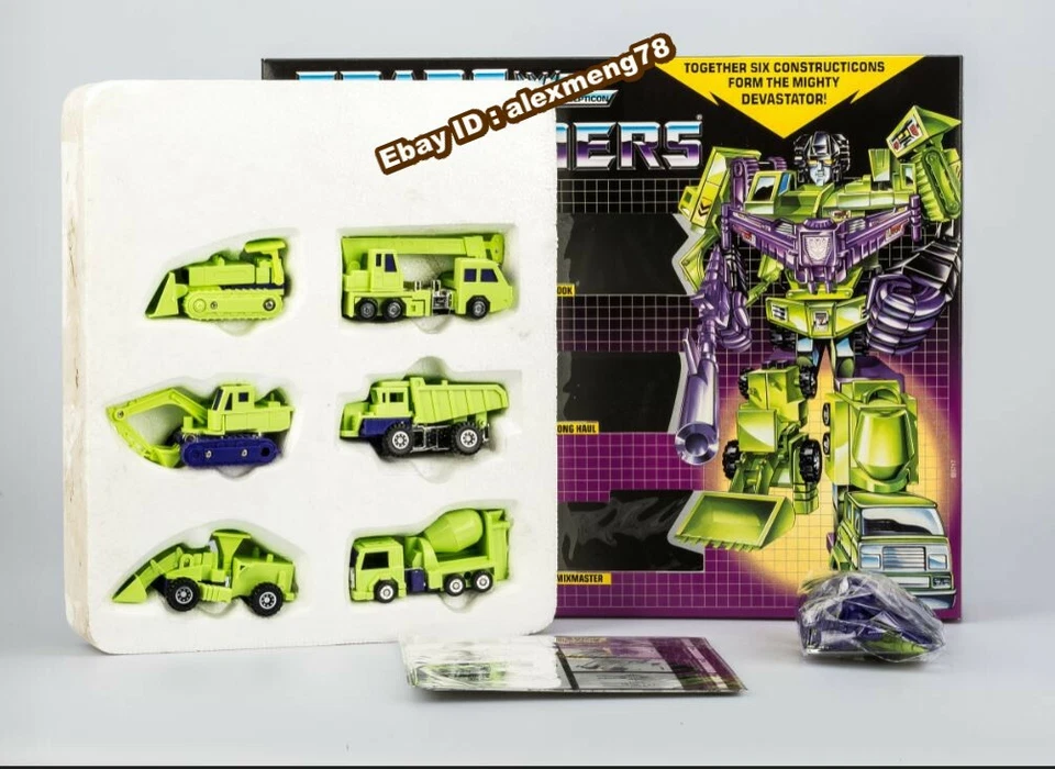 New Transformers G1 Devastator Reissue Action Figure MISB Box Set - Image 4 of 4
